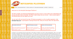 Desktop Screenshot of developer.mindjolt.com